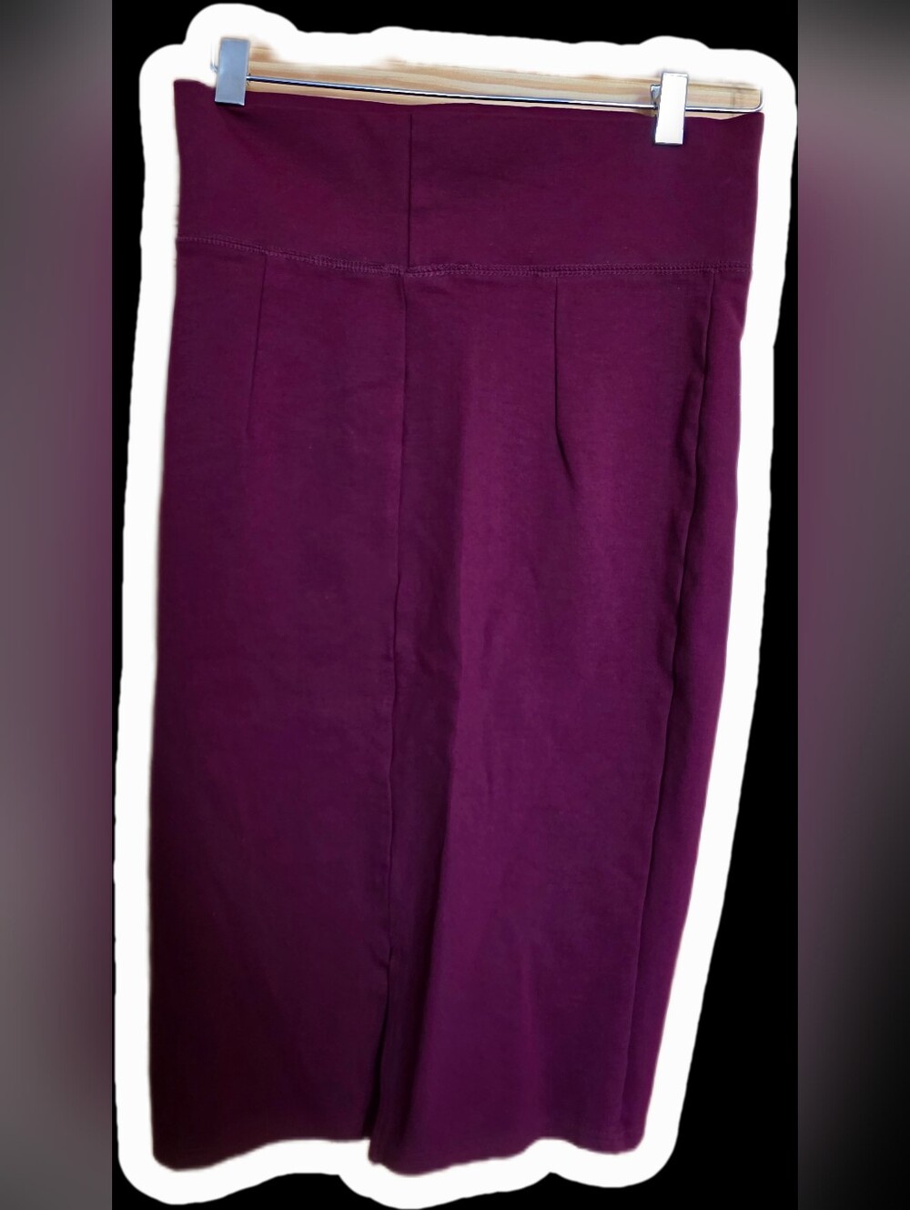 Suzy Shier Red High-Waist Pencil Skirt - Picture 2 of 2